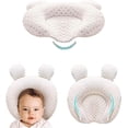 thumbnail image 1 of Soft Baby Nursery Pillows Unisex Newborns Head Shaping Infant Support Sleeping Head Sleep Pillows With Bear Ears, 1 of 5
