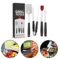 thumbnail image 2 of Grill Lover\'s Grill Tool Set Premium 4-Piece Stainless Steel Grilling Utensils, 2 of 4