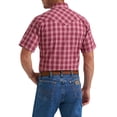 thumbnail image 5 of Wrangler® Men's and Big Men's Regular Fit Short Sleeve Western Shirt, Sizes S-5XL, 5 of 5