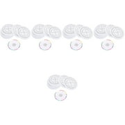 Eease 5 Sets Round Kumihimo Disk Bracelet Weave Knitting Plate with Positioning Pin