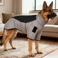 thumbnail image 4 of Gytml Dog Winter Jacket, Water-Resistant Pet Coat, Warm Windproof Fleece-Interior Winter Dog Coat With Reflective Strip For Medium And Large Dogs (4Xl) C-XXXXL, 4 of 8