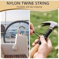 Black Nylon String 500 Feet – 2mm Diameter Heavy Duty Twine For Gardening, Camping, Tying | 200 Lb Strength UV Resistant Cord