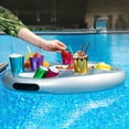thumbnail image 3 of Flotadores para bebidas, soporte flotante para bebidas para piscina, accesorios para piscinas, flotadores para bebidas en piscina, bandeja para inflar, 3 of 5