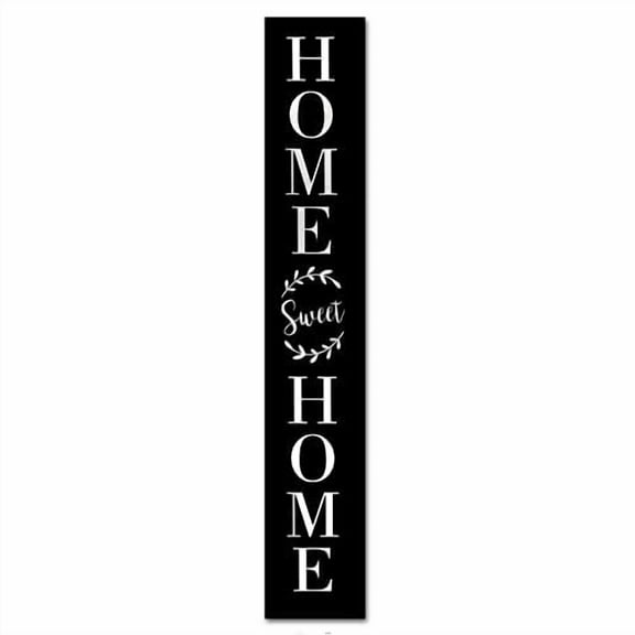 Rustic Farmhouse Home Sweet Home Sign Front Door Porch Entryway Vertical Welcome Sign,Porch Home Sweet Home Sign ,For Front Door Porch Stand Decor Farmhouse Home Decor Wood Sign 6x16 Inch