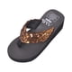 thumbnail image 1 of EeaseMX Sandalias de plataforma con purpurina para mujer, sandalias brillantes con tiras, tacón de cuña antideslizante, talla 40 (café), 1 of 7