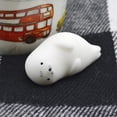 thumbnail image 2 of Squishy Toy HUOGUO Cute White Seal Healing Squeeze para niños, 2 of 3