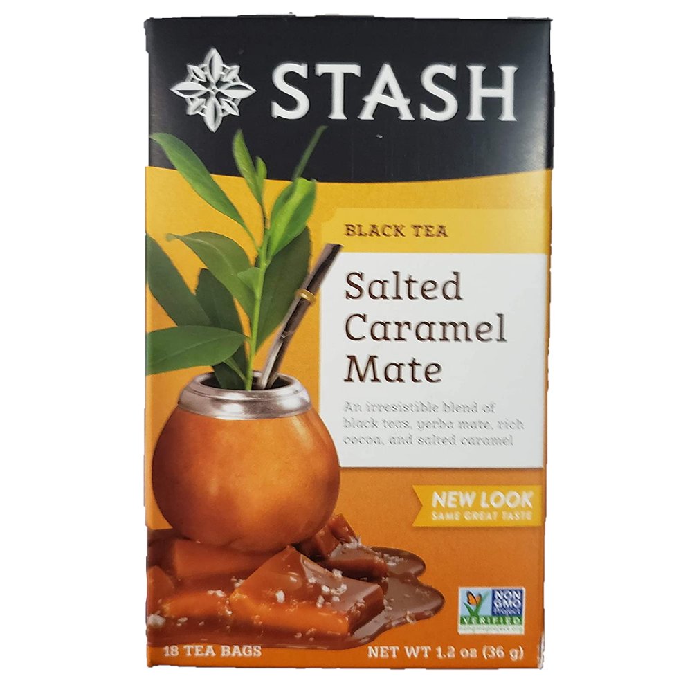Stash Herbal Black Tea Salted Caramel Mate (2 Boxes)