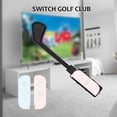 thumbnail image 6 of Golf Club for Nintendo Switch/Switch OLED, Mario Golf Games Accessories Controller Grip for Mario Golf Super Rush, Black (1 Pack), 6 of 6