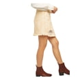 thumbnail image 3 of FREE PEOPLE Womens Ivory Short A-Line Skirt Juniors Size: 26, 3 of 4