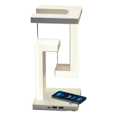 

Aousin Suspended Anti-Gravity Desk Lamp Home Decor USB Bedside Night Light Gift (B)