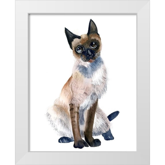 Shefranov, Olga 20x24 White Modern Wood Framed Museum Art Print Titled - Cat II