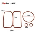 thumbnail image 1 of Bgsha 8Pcs/Set Nitrile Rubber Sealing Ring For Oil Free Air Compressor Cylinder Head, 1 of 9