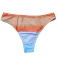 thumbnail image 3 of HCNTES Women's Bikini Bottoms with a Tie Front Bow and a High Waisted Design, Adding a Sweet and Feminine Accent,M Orange, 3 of 8