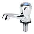thumbnail image 1 of TOPINCN Single Cold Water Tap, Cold Faucet, ABS Plastic Single Cold Faucet Water Tap Bathroom Basin Kitchen Sink Accessories, 1 of 7