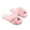 Pink, variant on Xinyolin 1 Pair Women Slippers Colorful Plush Non-slip Deodorant Anti Skid Keep Warm Winter Cross Fluffy Slippers for Home