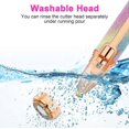 thumbnail image 5 of Compatible Eyebrow Hair Remover, 2 In 1 Rechargeable Facial Hair Remover, Electric Eyebrow Hair Remover_Perfect Gift, 5 of 5