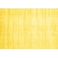 thumbnail image 1 of Ahgly Company Machine Washable Indoor Rectangle Solid Yellow Modern Area Rugs, 7' x 10', 1 of 4