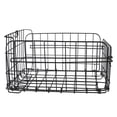 thumbnail image 1 of Steel Wire Bicycles Rear Basket Convenient Cycling Basket Storage Basket (Black), 1 of 8