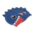 thumbnail image 2 of Gorro de natación de silicona para niños, gorro de natación con patrón de dibujos animados, gorro de pez pequeño, gorro de tiburón, 2 of 10