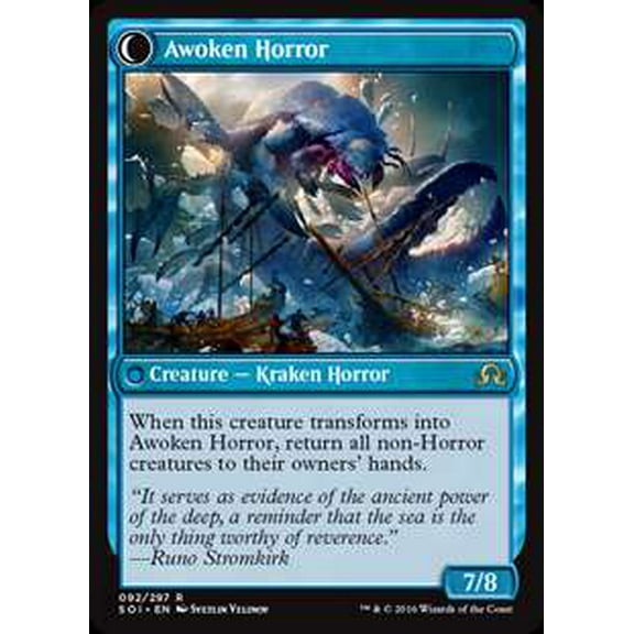 MtG Shadows Over Innistrad Rare Awoken Horror #92