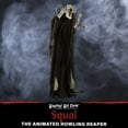 thumbnail image 4 of Haunted Hill Farm 70-In. Squal the Animated Howling Reaper, Indoor or Covered Outdoor Halloween Decoration, Battery Operated, HHRPR-20FLSA, 4 of 11