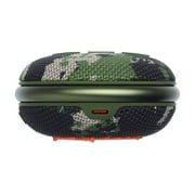 JBL Clip 4 Bluetooth Speaker and divvi Case Kit - Camouflage