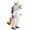 WHITE, variant on Inflatable Unicorn Costume Cosplay Party Holiday Christmas Halloween Parade Carnival Suit Jumpsuit Theme Party Dress Up,Height 59"–74.8",WHITE