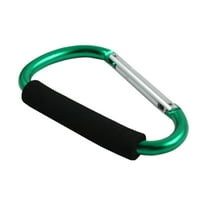 7-3/4" Jumbo Aluminum Carabiner - Green
