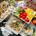 thumbnail image 5 of Mirdinner Serving Utensils Set, 10 Pcs Stainless Steel Serving Utensil with Serving Spoon/Slotted Spoons/Serving Forks/Serving Tongs/Pie Server/Butter Knife, Mirror Polished, Dishwasher Safe, 5 of 8
