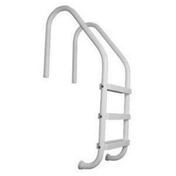 Safron SAP324L3G 3 Step in Ground Polymer Ladder, Gray