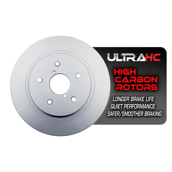 UltraHC Coated High Carbon Brake Rotor, Rear UR007486, Subaru Outback 2020-2015