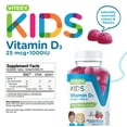 thumbnail image 3 of VITEEY Kids Vitamin D3 Gummies 1000 IU, Kids Immune Support and Bone Health, Berry Flavor, 120 Ct, 3 of 7