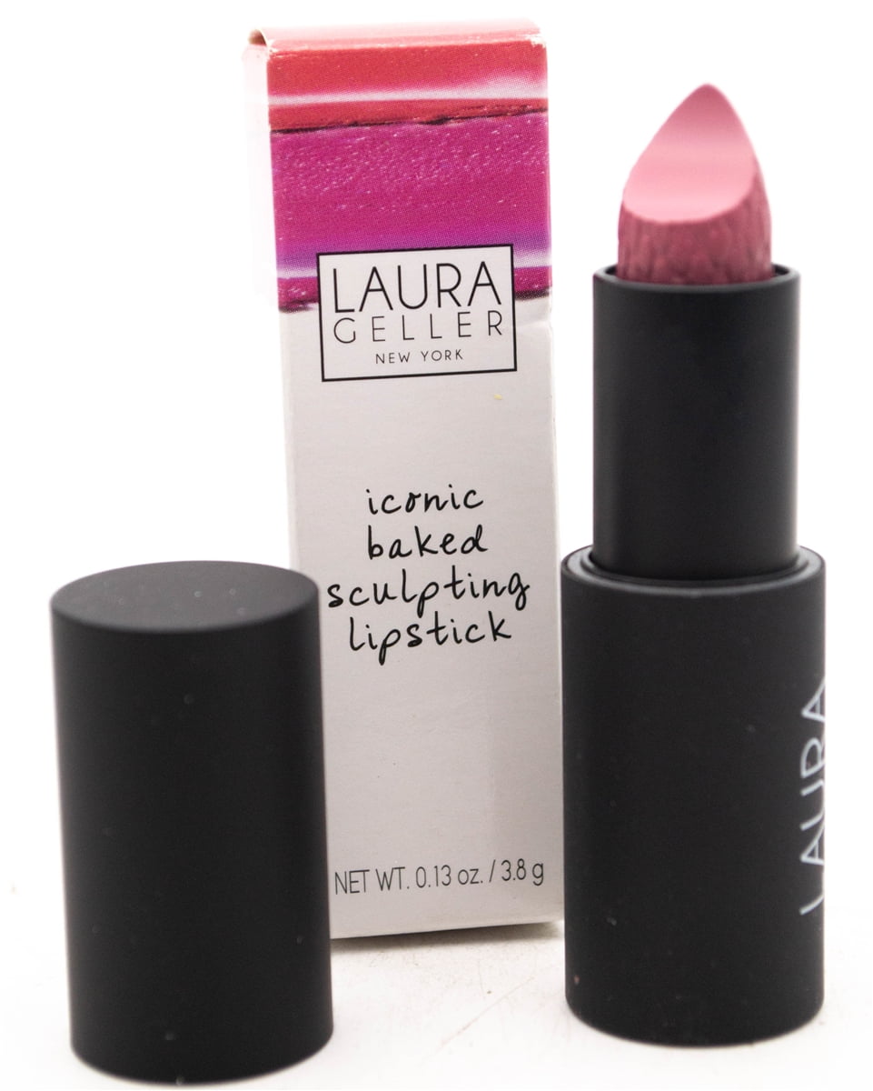 Laura Geller ICONIC BAKED Sculpting Lipstick, Bryant Park Blossom .13oz