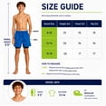 thumbnail image 6 of Quad Seven Boys Swim Trunks Quick Dry Swimming Shorts with Compression Liner, 6 of 7