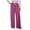 Pink, variant on GigrtiJin Lounge Long Pants for Women Checkered Printed Drawstring Wide Leg Pants with Slide Pocket Hipster Streetwear Trousers