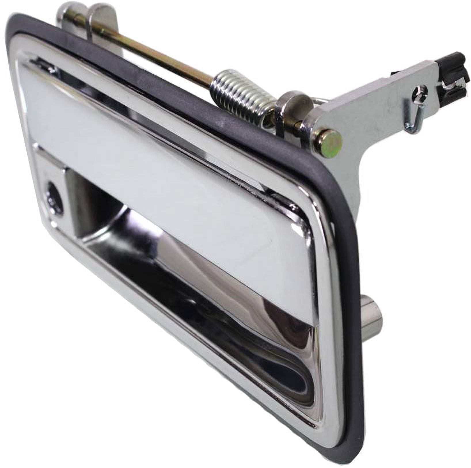 Replacement REPC491377C Exterior Door Handle Compatible with 1992-1994 Chevrolet Blazer 1992-1999 C1500 Suburban Rear - Back Chrome