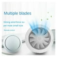 thumbnail image 5 of 4 Inch 6 Inch Ventilating Fan Bathroom Wall Mute Household Exhaust Fan Kitchen Remote Control Exhaust Fan ,Easy to Install, 5 of 7