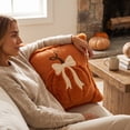 thumbnail image 4 of LIORAGLJ Fall Pumpkin Throw Pillow Approx. 17.7 in Halloween Thanksgiving Decor, 4 of 7