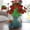 A, variant on Artificial Daisies Flowers, Fake Silk Daisy Small Flower Decor, Faux Plastic Stems Bushes Greenery Bundles for Indoor Outdoor Verandah Wedding Spring Decorations