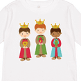 thumbnail image 4 of Inktastic Christmas Three Wisemen Boys or Girls Long Sleeve Toddler T-Shirt, 4 of 5