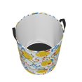 thumbnail image 3 of Goofa Ducks and Anchors Printed Circular Hamper,Laundry Basket with Handles,Storage Baskets Foldable,Large Capacity Laundry Hamper-Small, 3 of 8