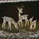 thumbnail image 2 of Adorno navideño de hierro con forma de alce y ciervo y luces para decoración navideña para el hogar, reno brillante para exteriores, Año Nuevo 2024, 2 of 5