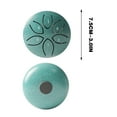thumbnail image 3 of Mini Outdoor Rain Drum 3 Inch, 6-Tone Steel Tongue Drum, Musical Instrument for Garden, Patio, or Relaxing Meditation, 3 of 8