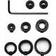 thumbnail image 2 of Juego de topes de profundidad de perforación Apuakthei, topes de profundidad para brocas, llave hexagonal de 3/4/5/6/8/10/12/16 mm incluida, color negro, 9 piezas, 2 of 5