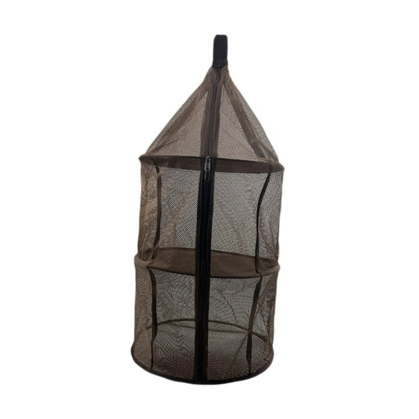 Red de secado colgante plegable para el hogar, rejillas de secado de pescado, transpirables, resistentes, ahorradoras de espacio, versátiles para frut B