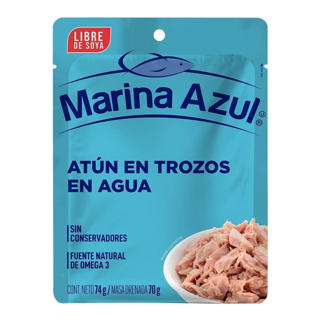 Atún Marina Azul en trozos en agua 74 g