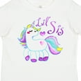 thumbnail image 4 of Inktastic Lil Sis Unicorn- Little Sister Girls Toddler T-Shirt, 4 of 5
