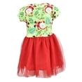 thumbnail image 4 of Unique Baby Girls Christmas Santa Tutu Dress (12Y, Green), 4 of 5