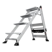 Little Giant Jumbo Step 4-Step Aluminum Type 1AA Step Stool