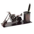 thumbnail image 1 of Three Star Motorcycle Desk Pen Holder, 1 of 4